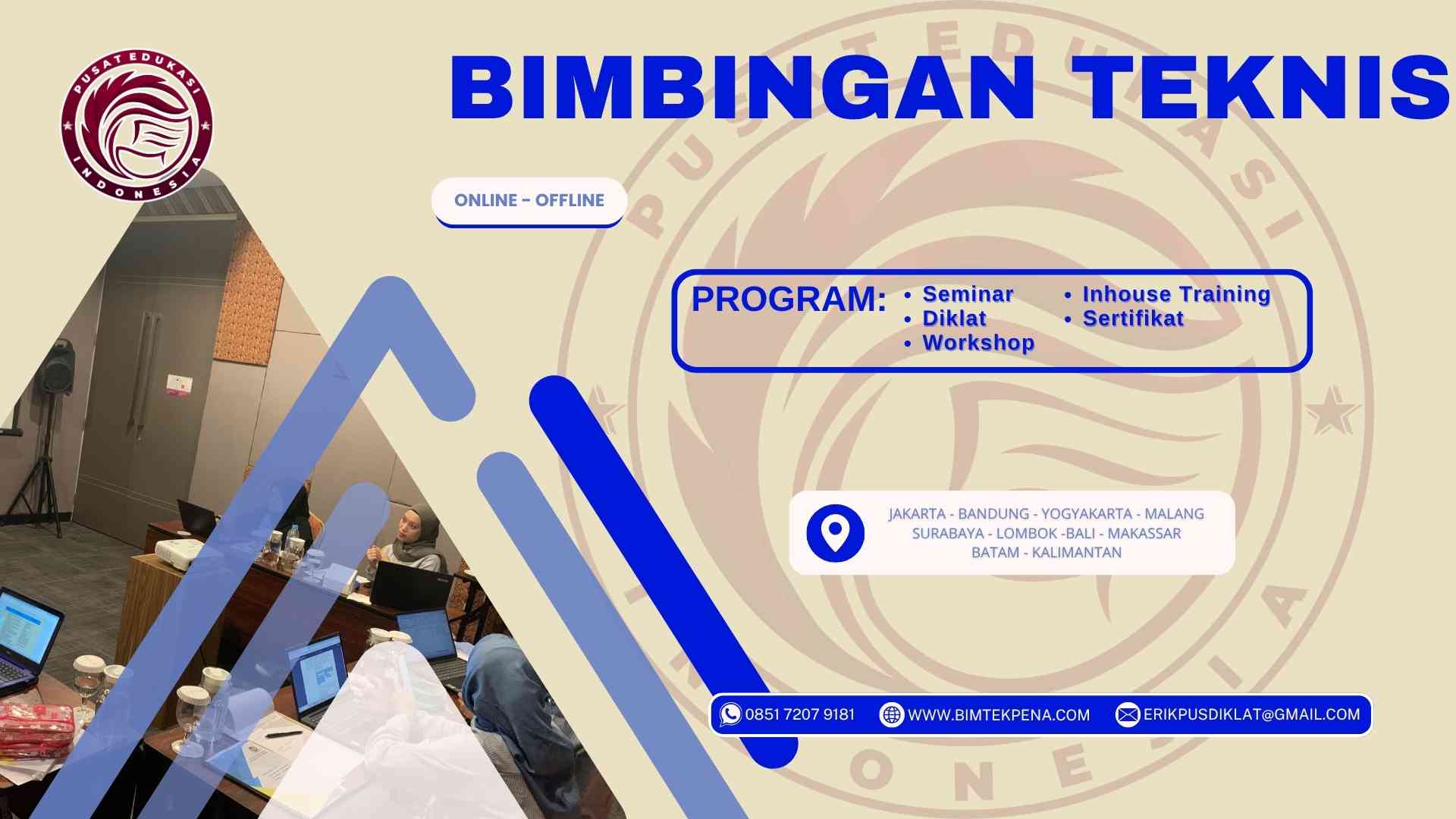 Bimtek Akuntansi Jasa Konstruksi Terbaru 2026-2027 Sesuai PP No.9/2022: Strategi Pelaporan, Perpajakan, dan Kepatuhan Keuangan Proyek