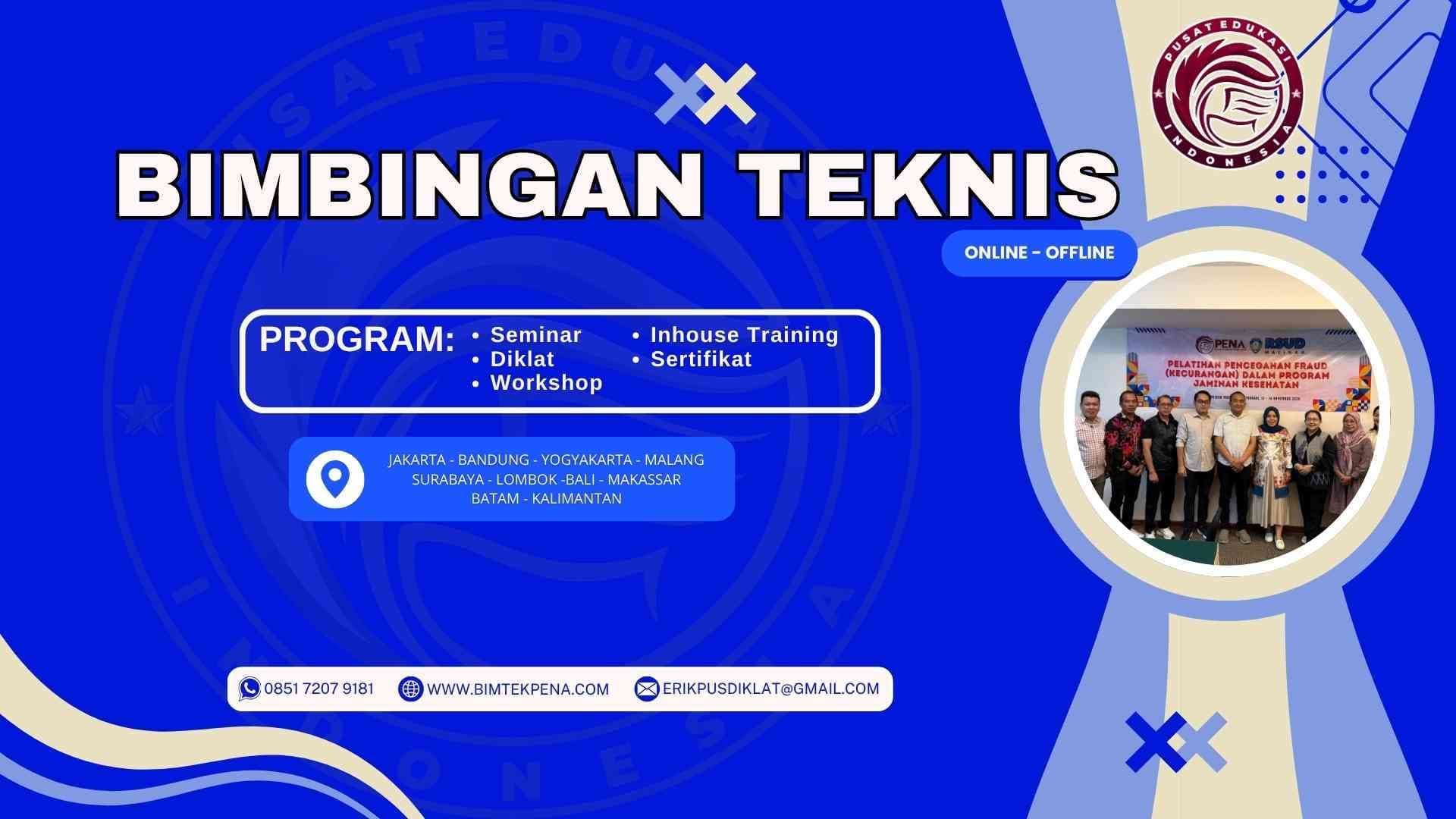 Bimtek Sistem Penjaminan Mutu Internal Efektif untuk Perguruan Tinggi Terbaru 2026-2027