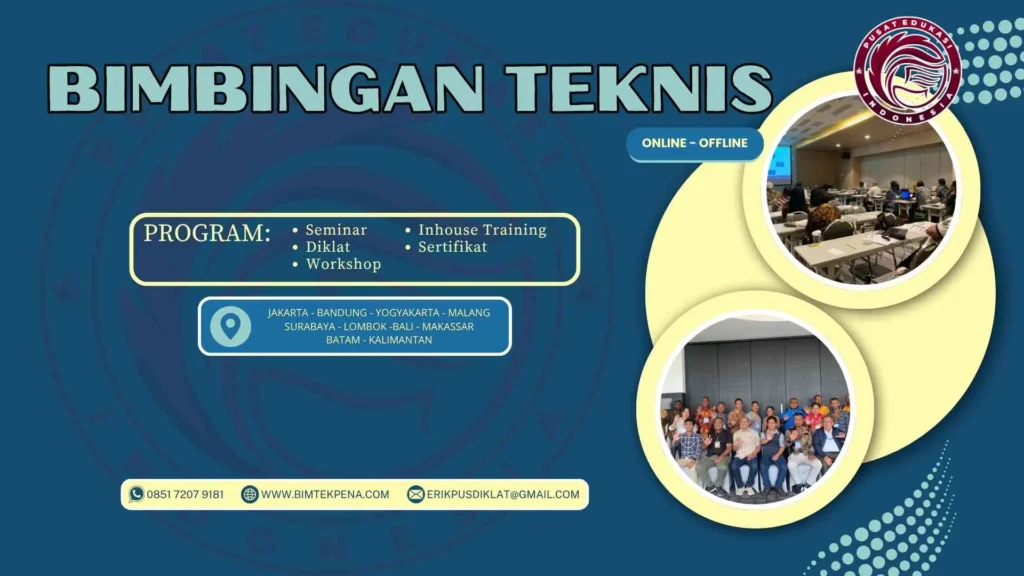 Info Bimtek Pro Transformasi Digital Manajemen Arsip Elektronik dan e-Filing di Lingkungan Pemda Tahun 2026-2027 Terpadu