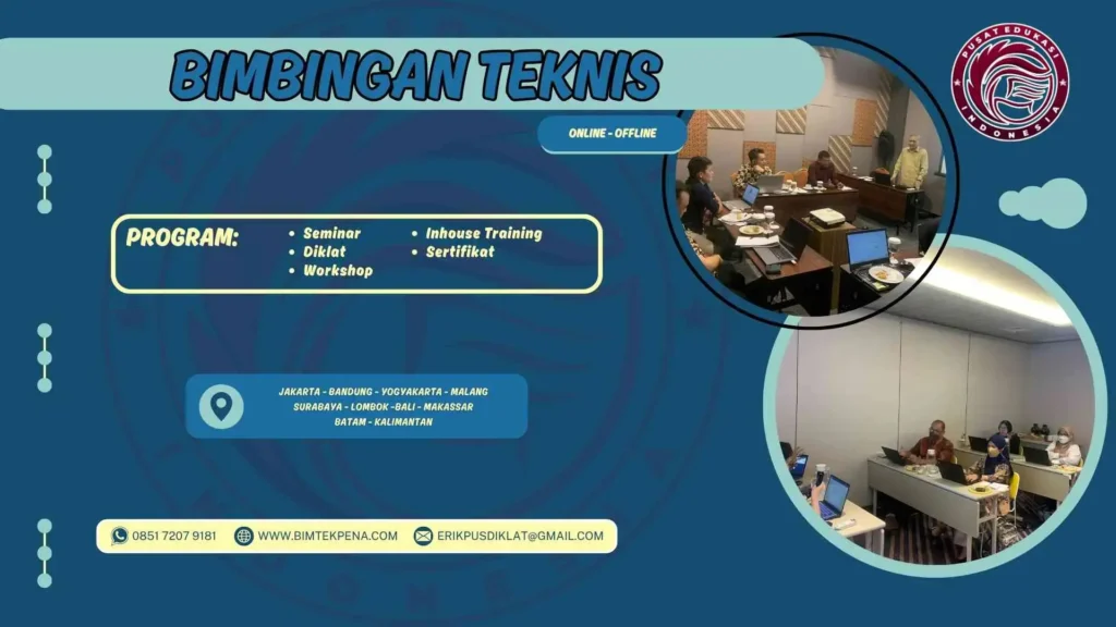 Info Jadwal Bimtek PMKP Rumah Sakit dan Puskesmas Terbaik 2026-2027 (Format Terbaru)