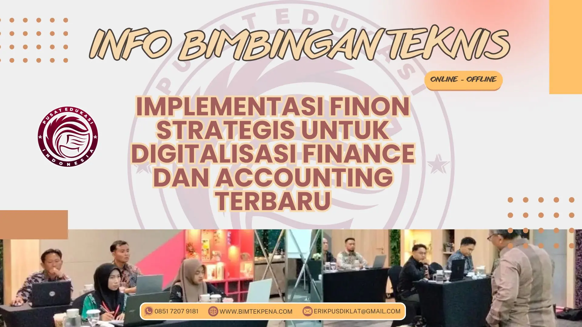 Info Bimtek Implementasi FINON Strategis untuk Digitalisasi Finance dan Accounting Terbaru