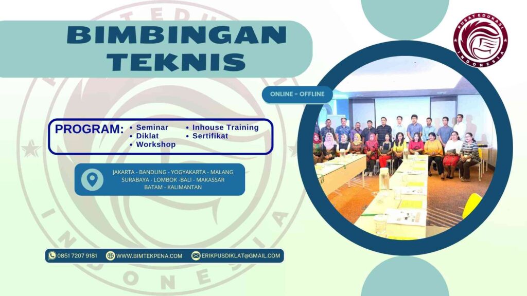 Info Jadwal Bimtek SKP Tendik Solusi Tepat agar Penilaian Kinerja Sesuai Regulasi Terbaru 2026-2027
