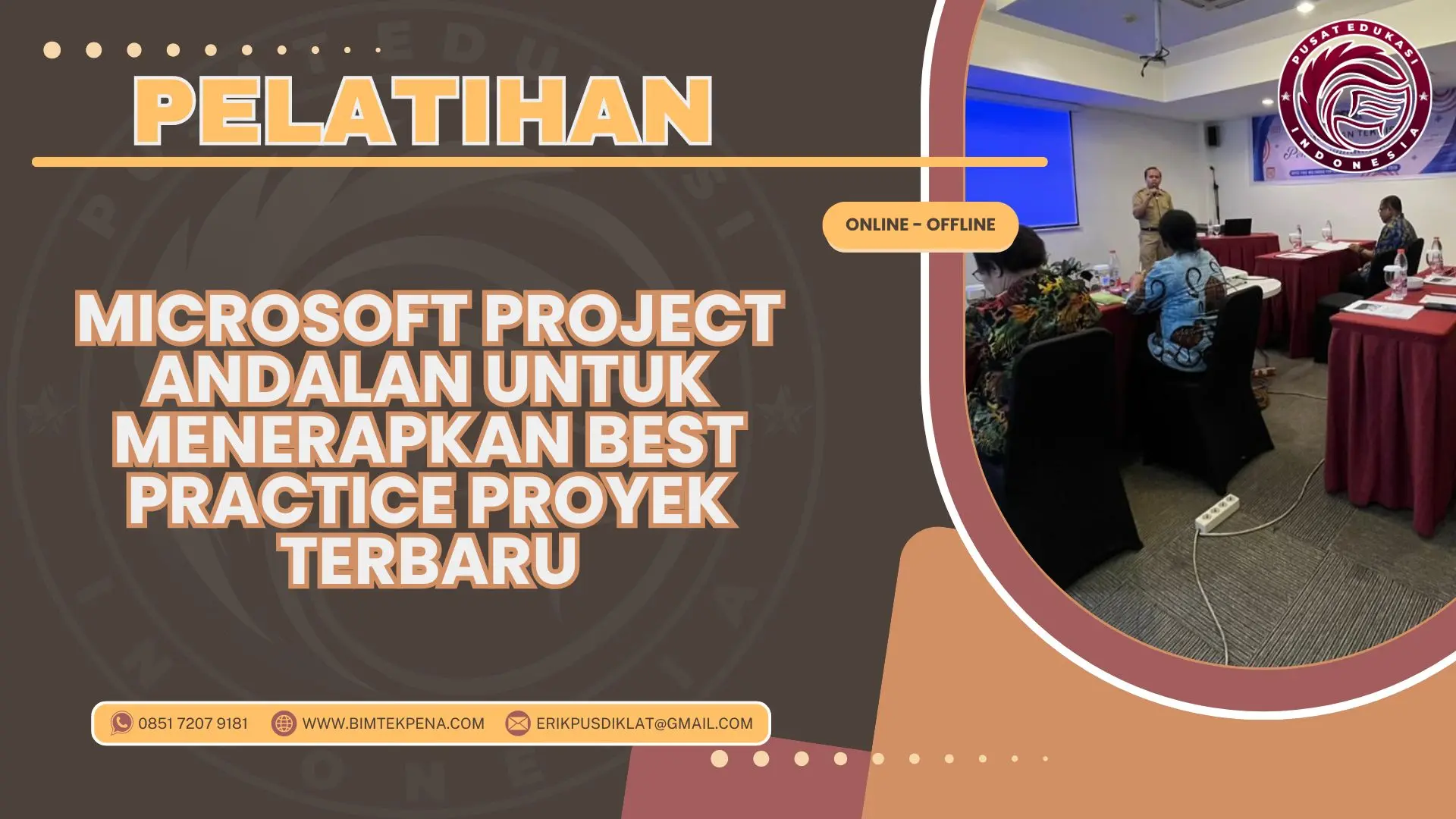 Pelatihan Microsoft Project Andalan untuk Menerapkan Best Practice Proyek Terbaru