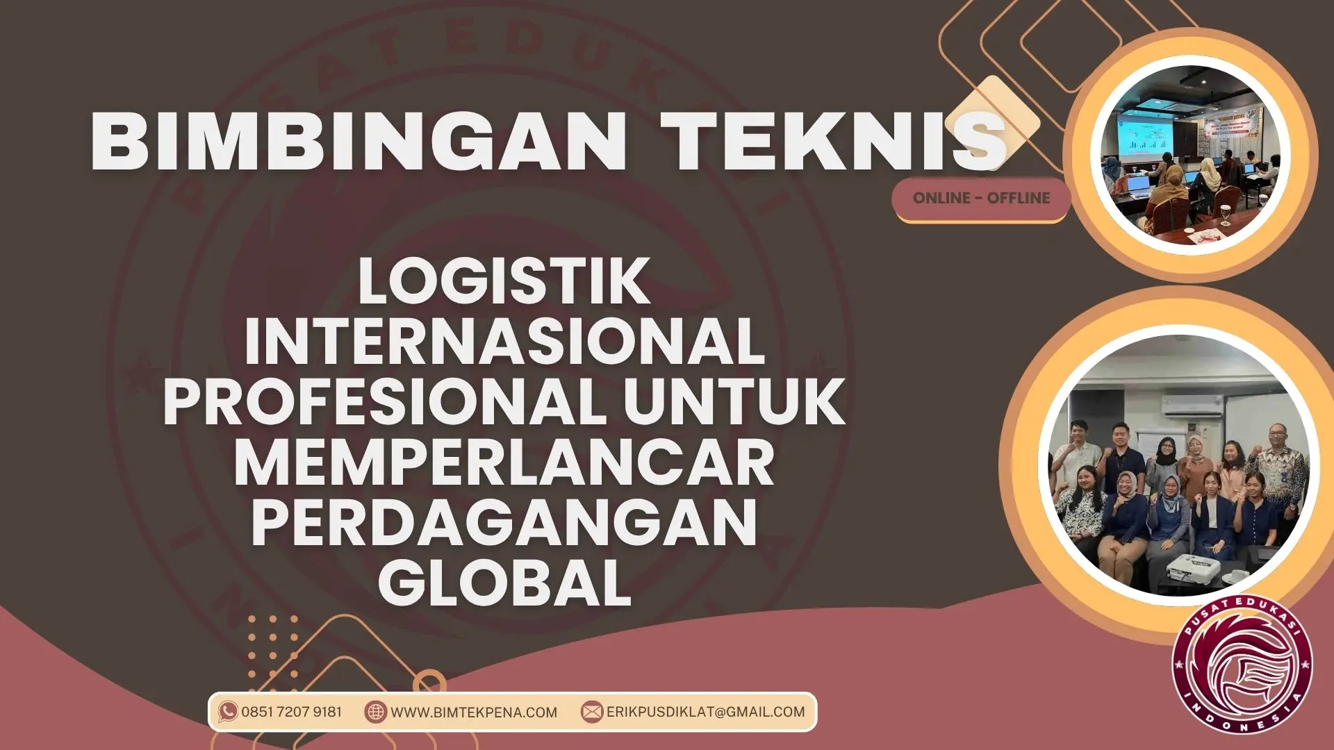 Bimtek Logistik Internasional Profesional untuk Memperlancar Perdagangan Global
