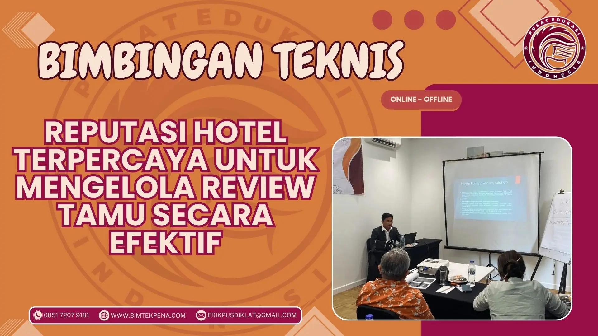 Bimtek Reputasi Hotel Terpercaya untuk Mengelola Review Tamu Secara Efektif