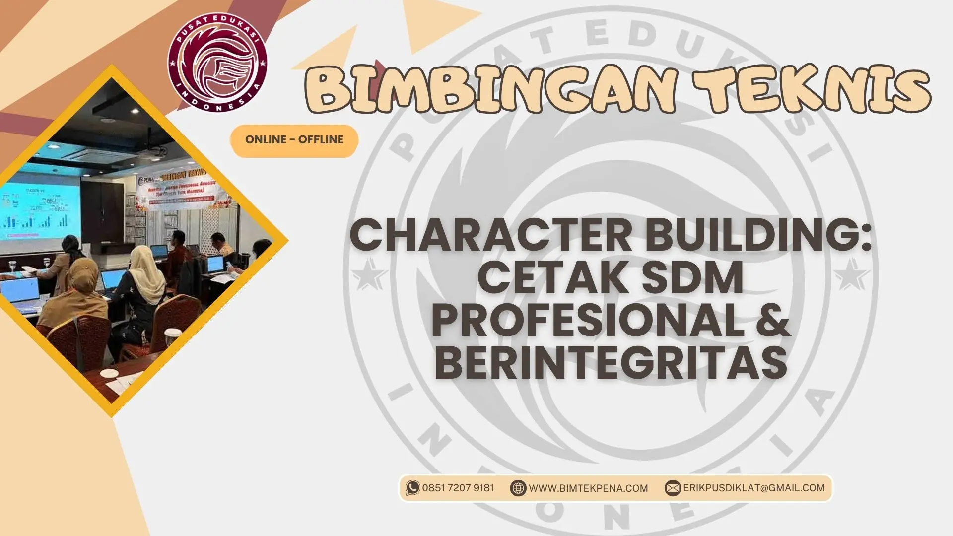 Bimtek Character Building: Cetak SDM Profesional & Berintegritas